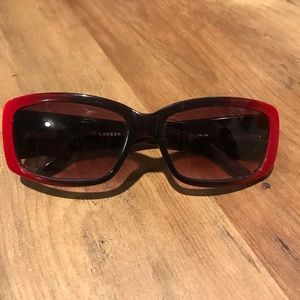Ralph Lauren Polo red vintage sunglasses